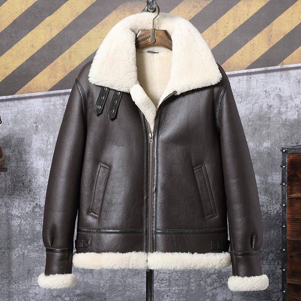 bomber jacket with fur
